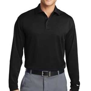 Nike Men's Golf Tour Performance Dri-Fit Black Polo Shirt
